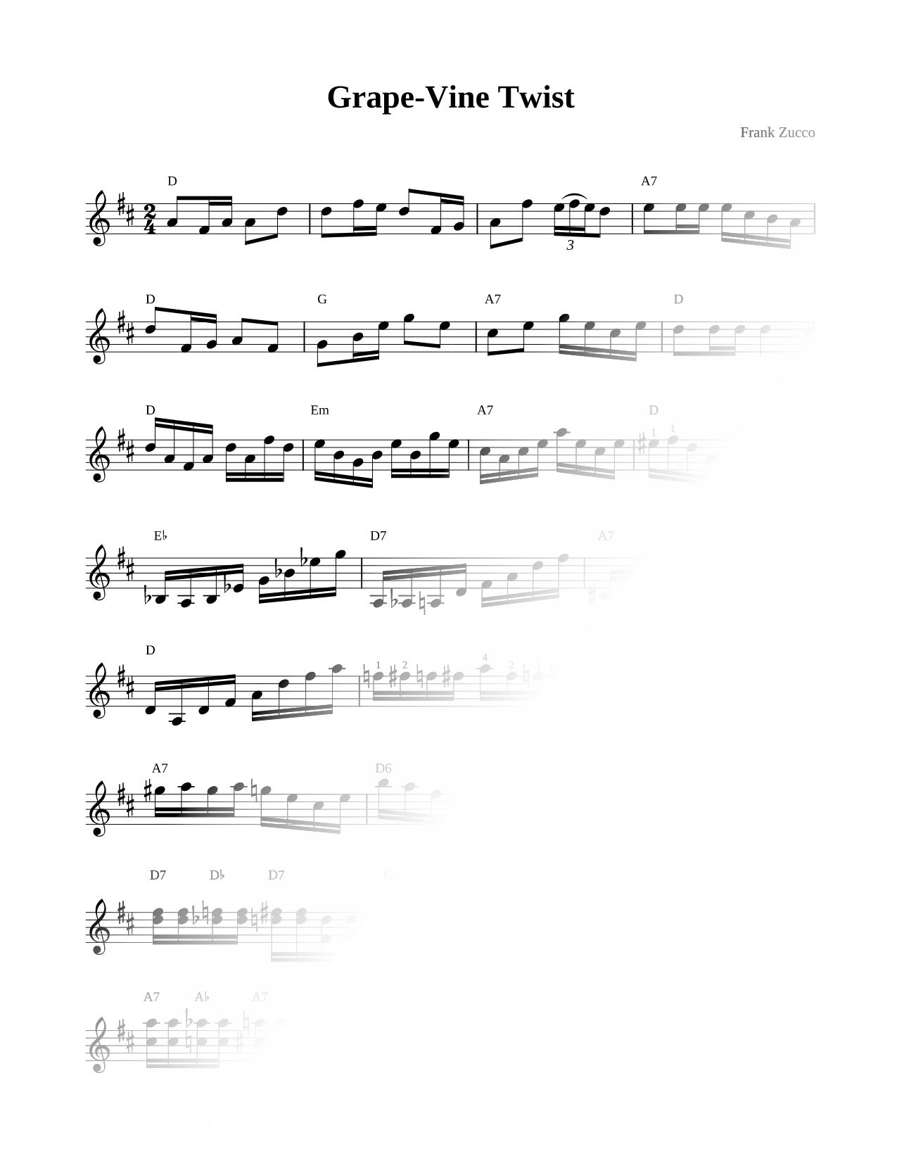 Grape-Vine Twist