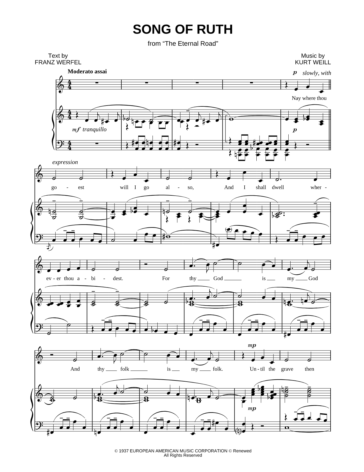 Song of Ruth