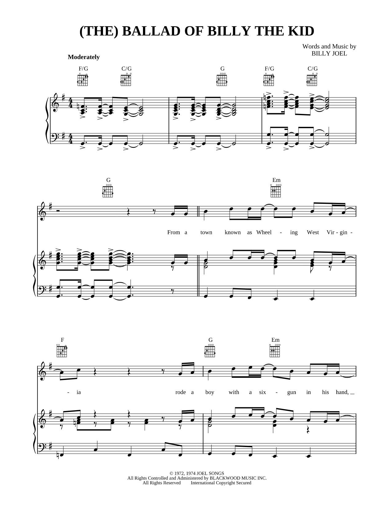 (The) Ballad of Billy the Kid
