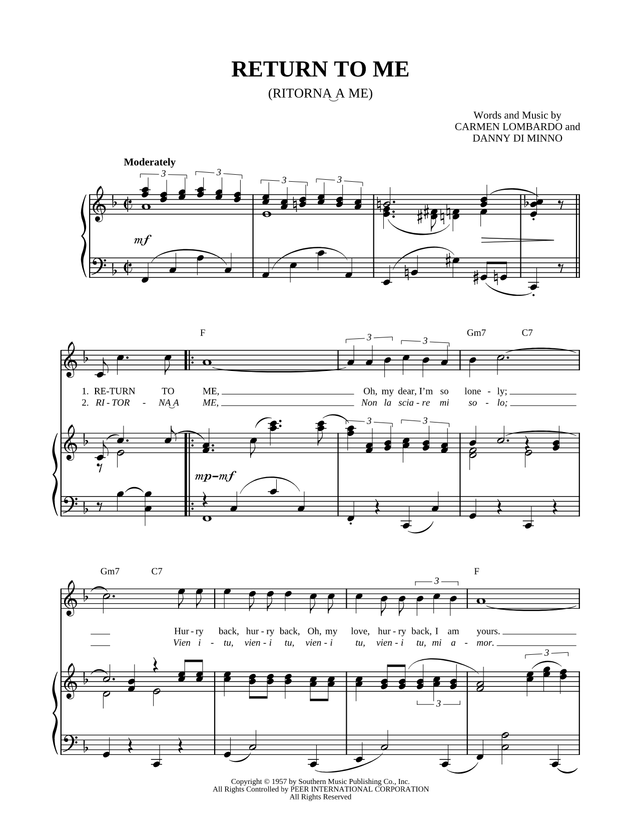 Return To Me