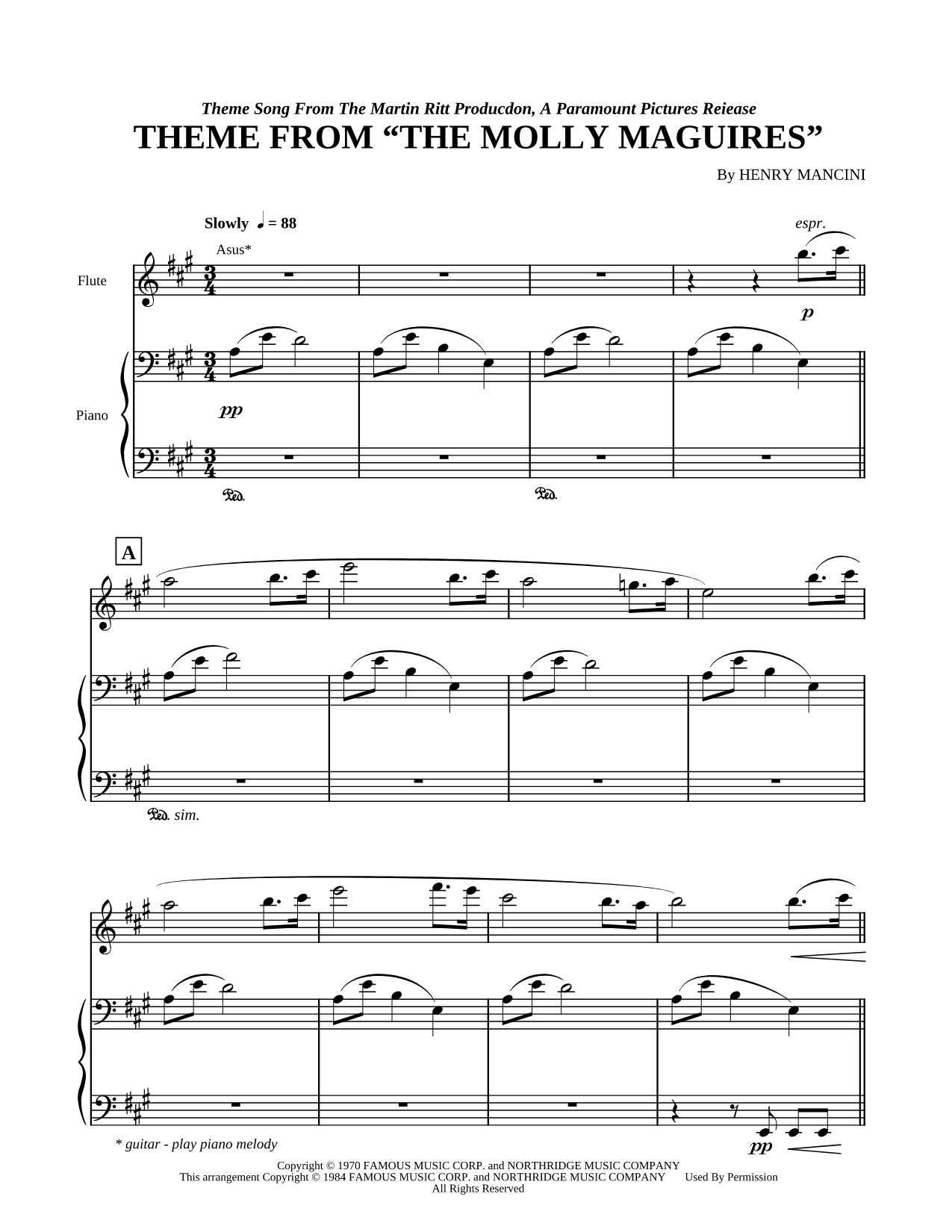 Theme from The Molly Maguires