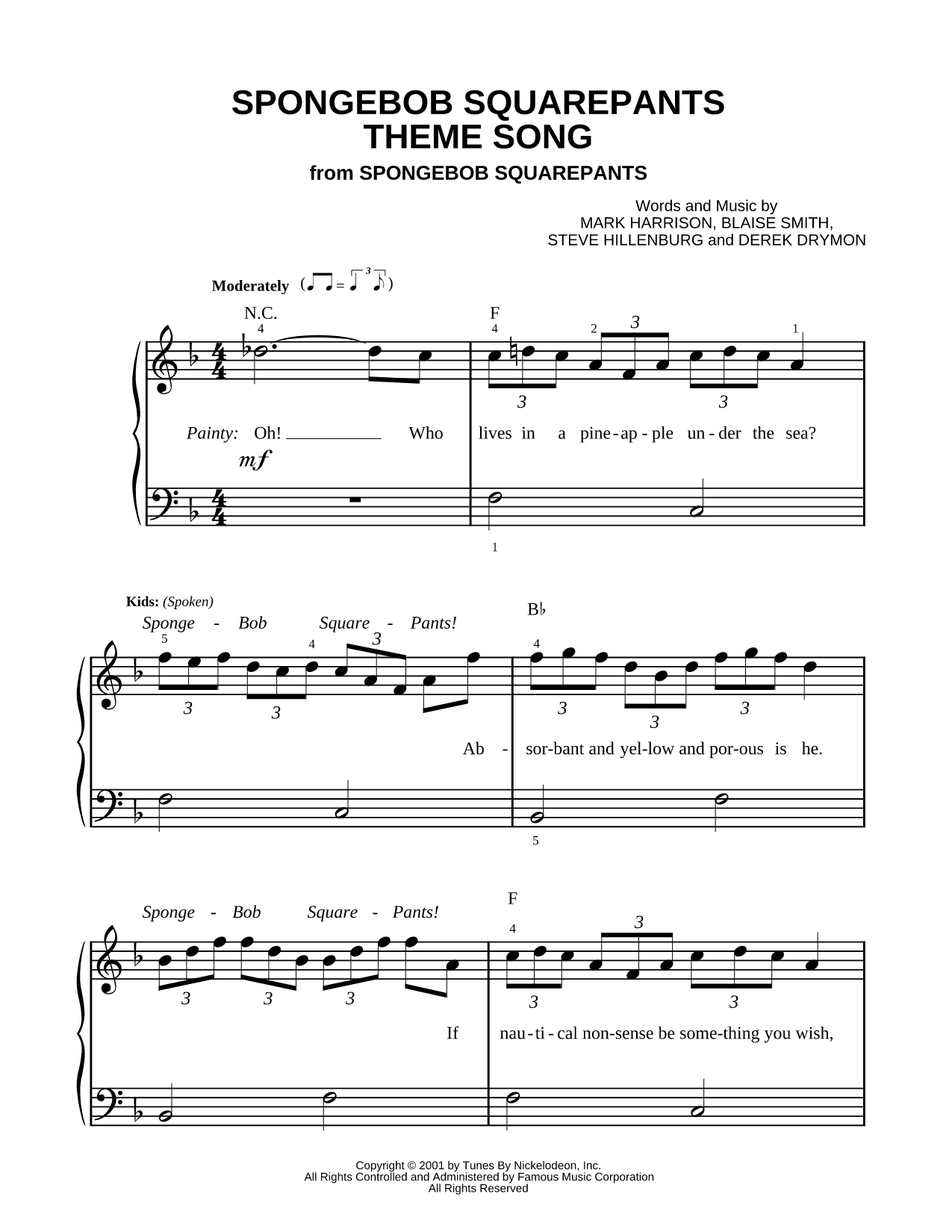 SpongeBob SquarePants Theme Song