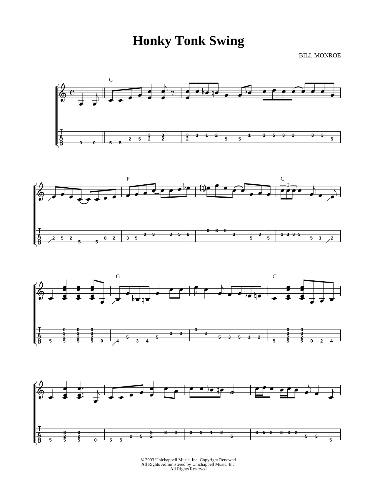 Honky Tonk Swing