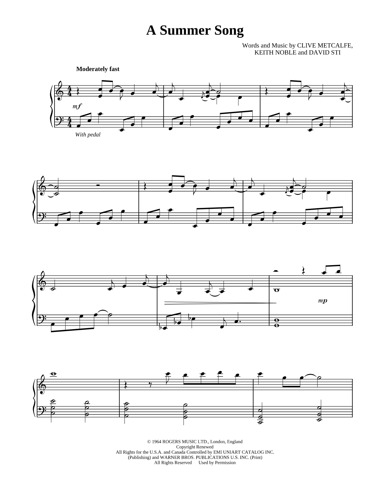 A Summer Song