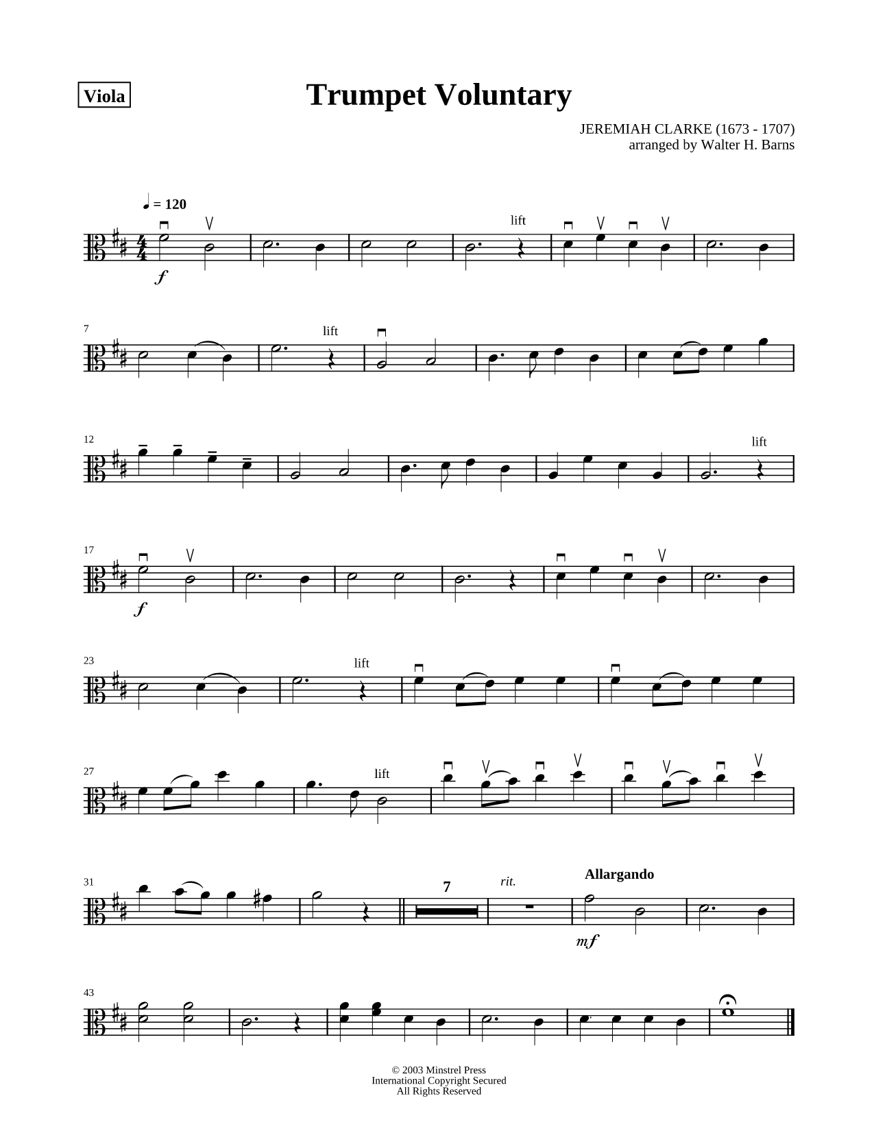 Trumpet Voluntary