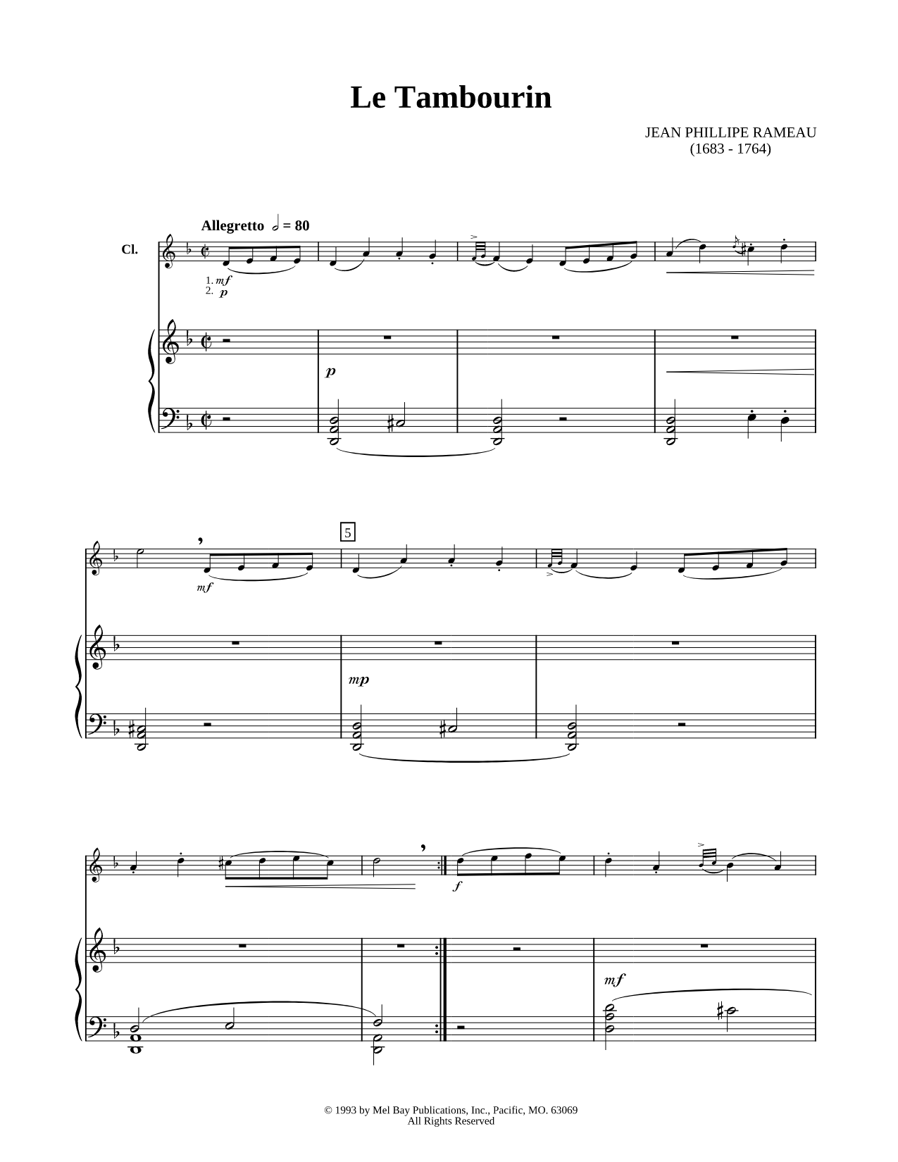 Le Tambourin
