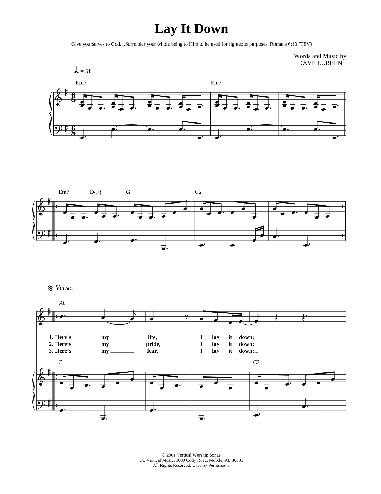 Lay It Down