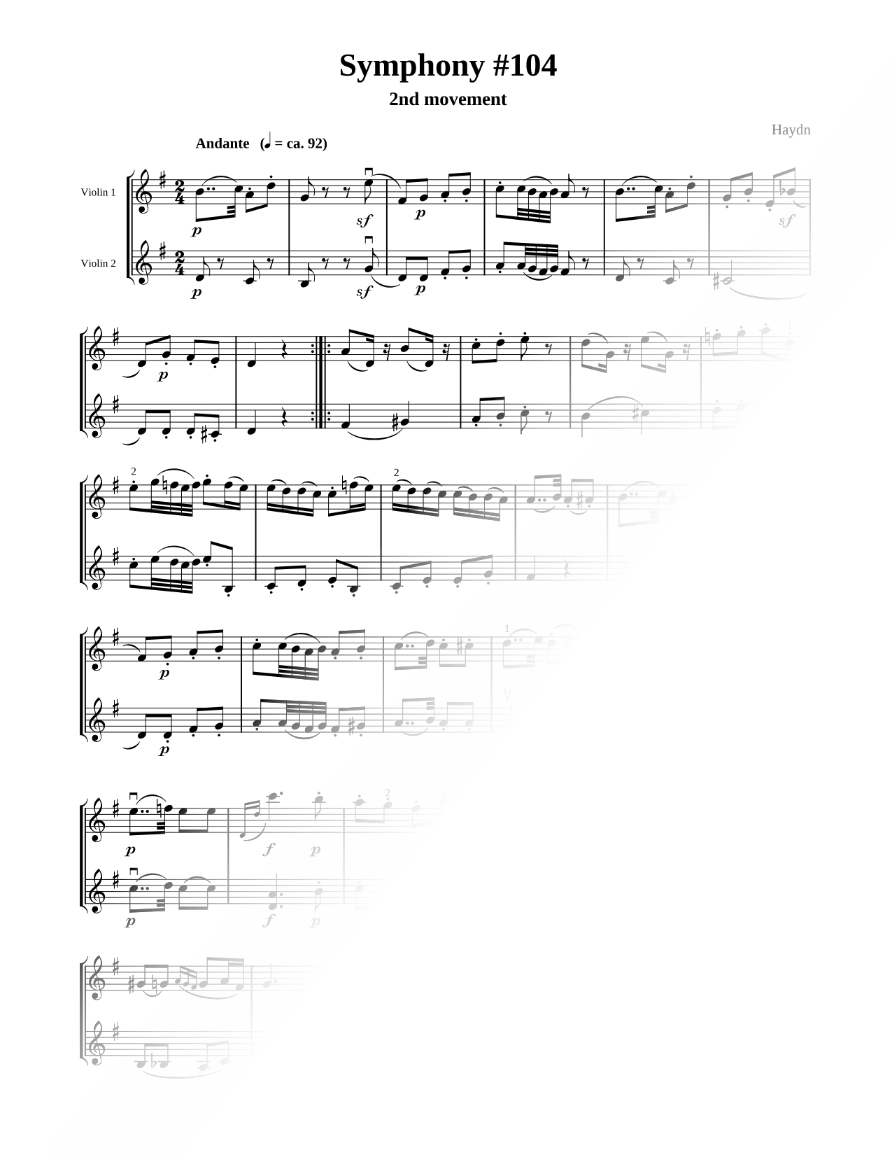 Symphony #104