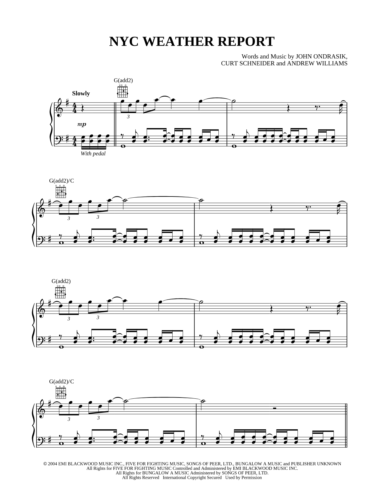 NYC Weather Report