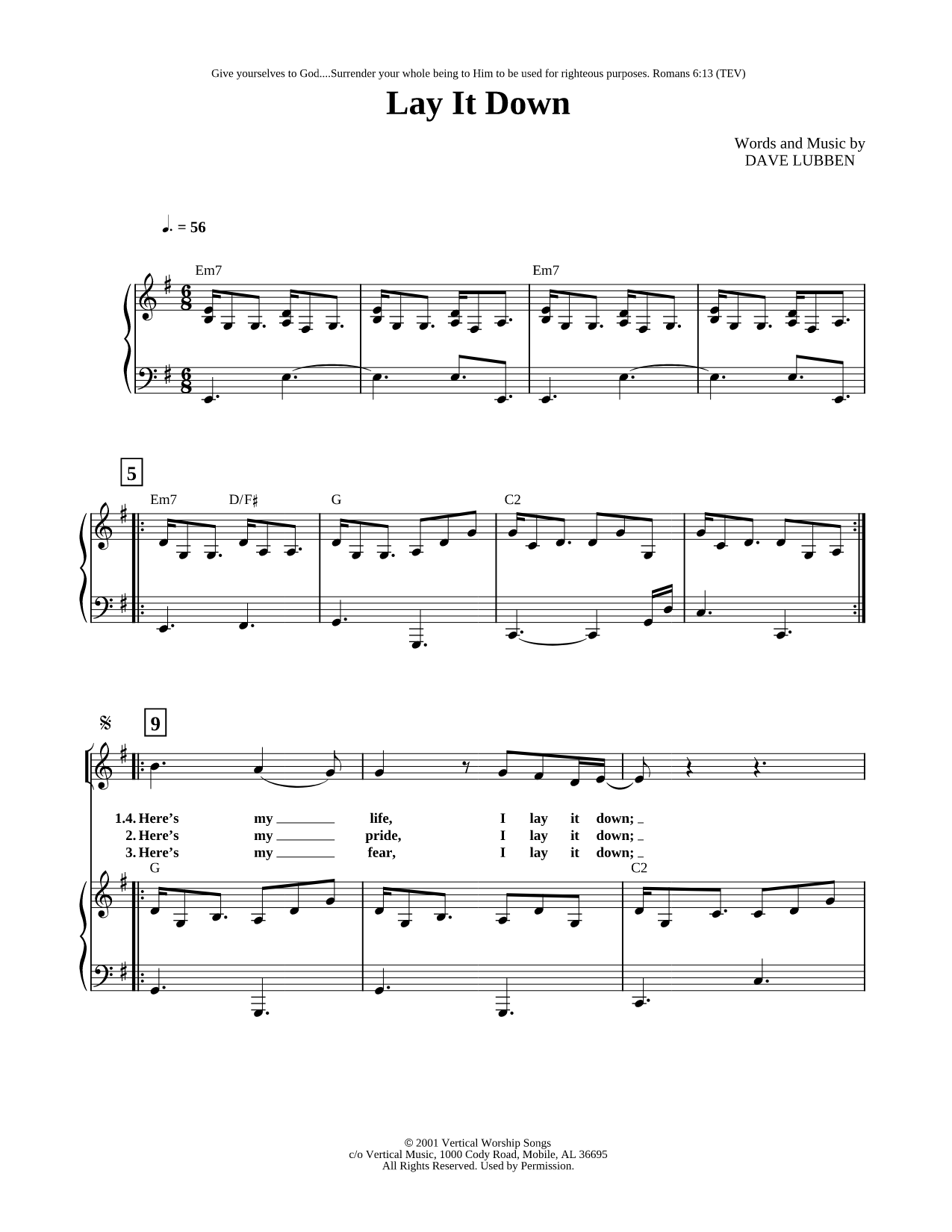 Lay It Down