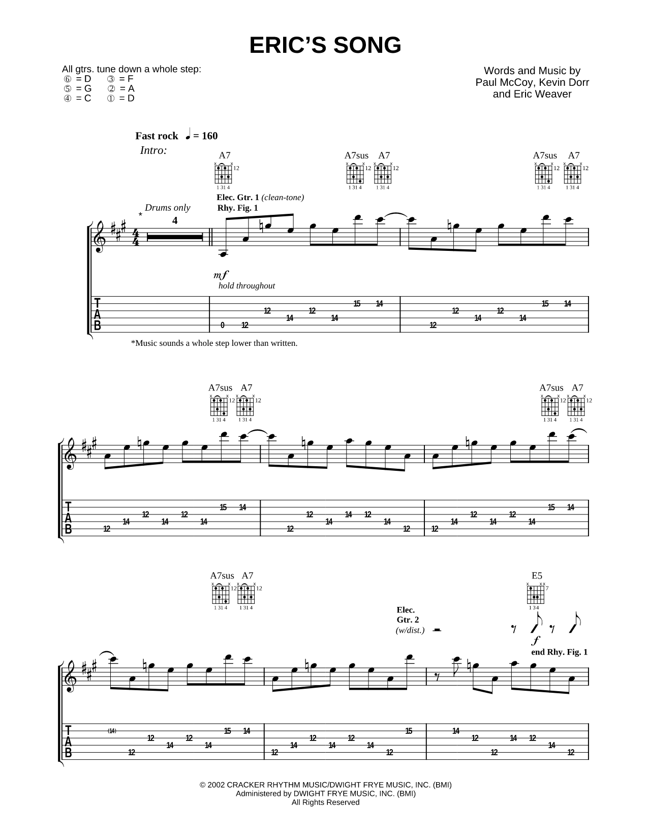Eric's Song