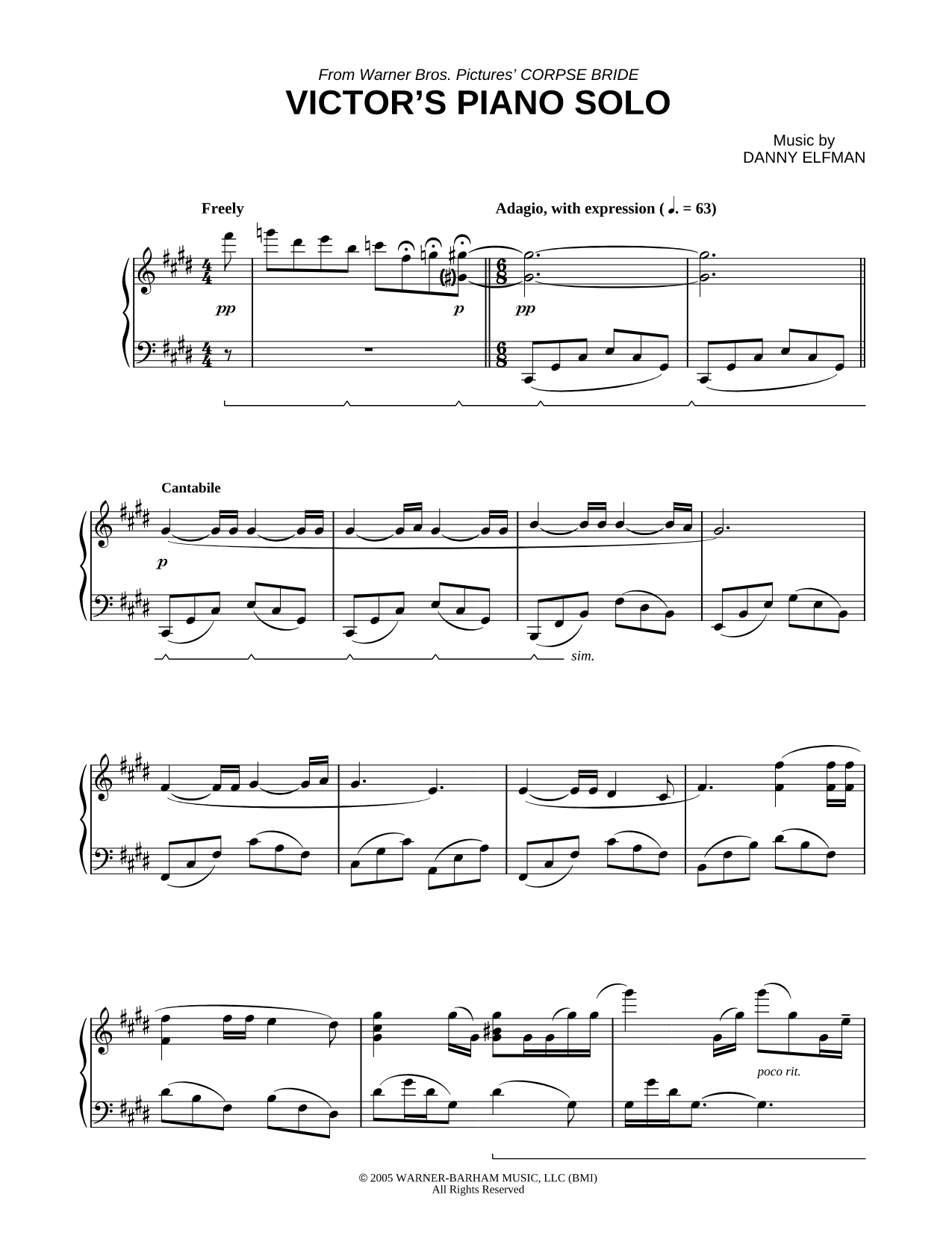 Victor's Piano Solo