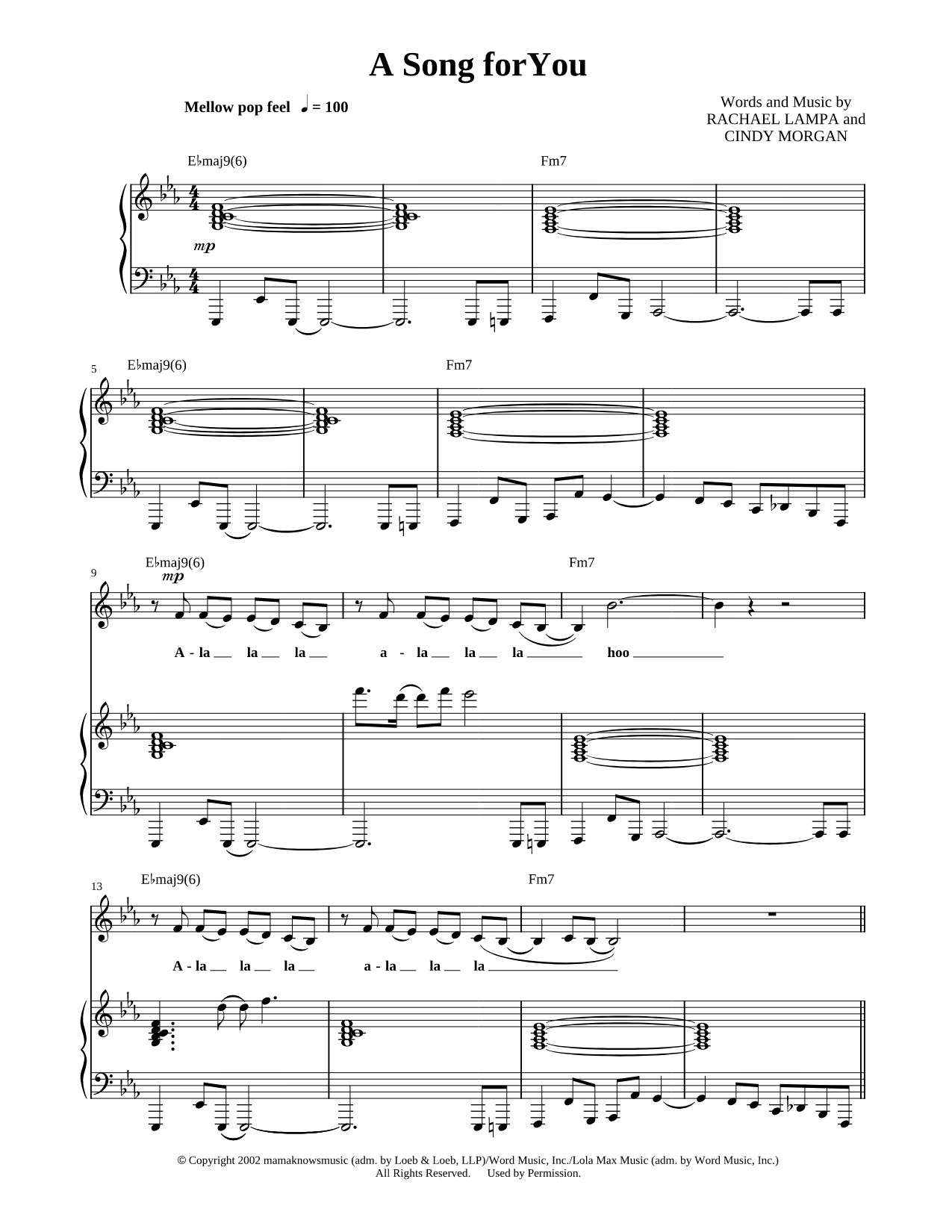 A Song For You