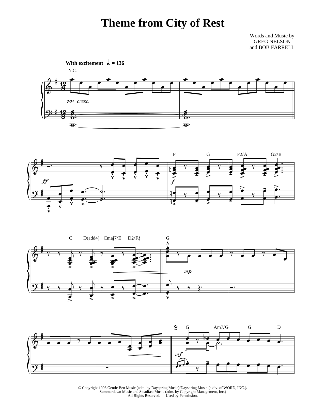 Theme From City Of Rest