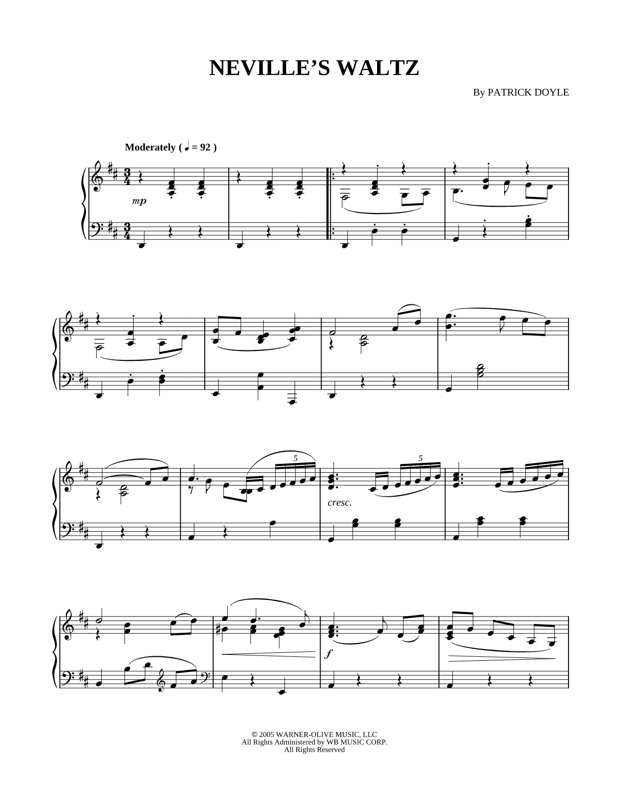 Neville's Waltz