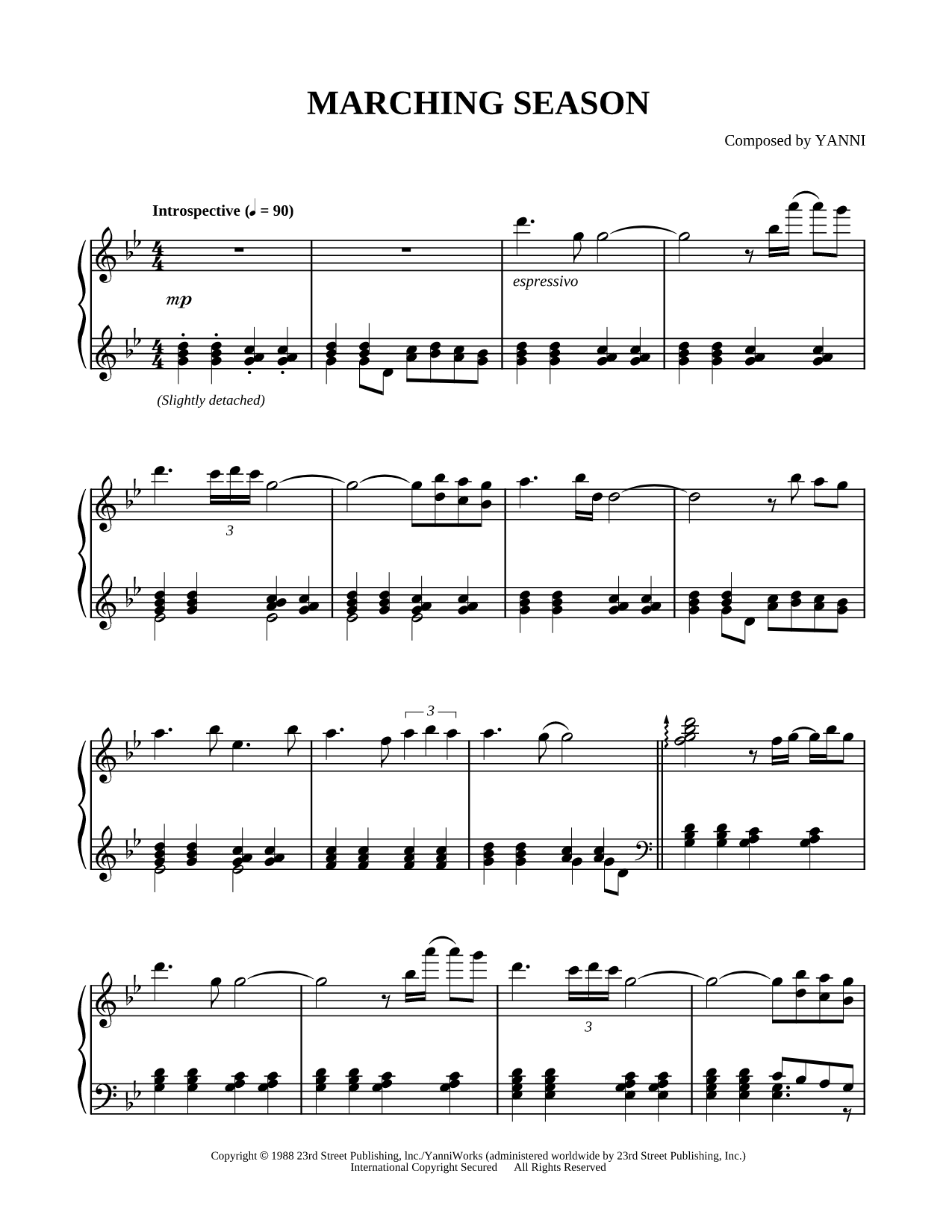 Marching Season