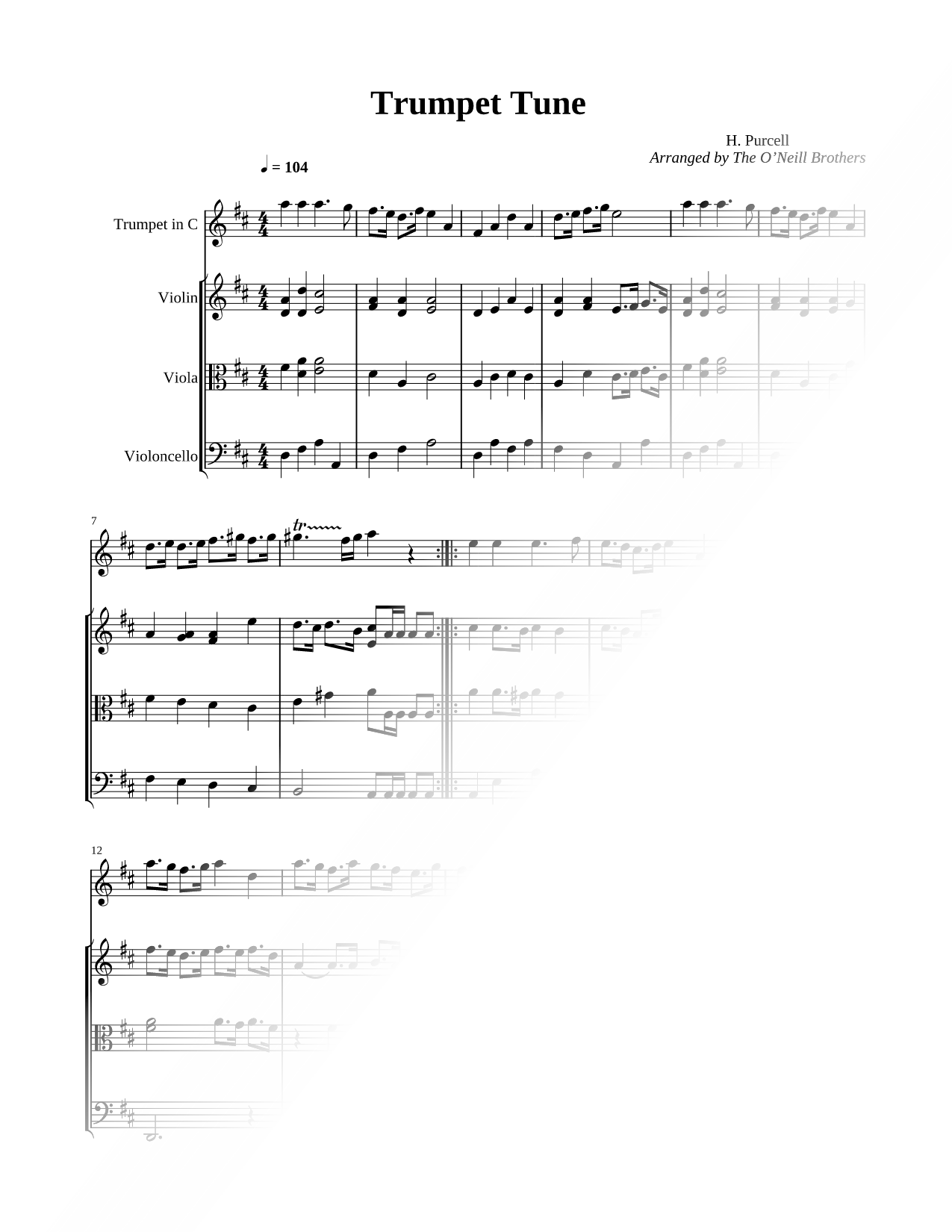 Trumpet Tune