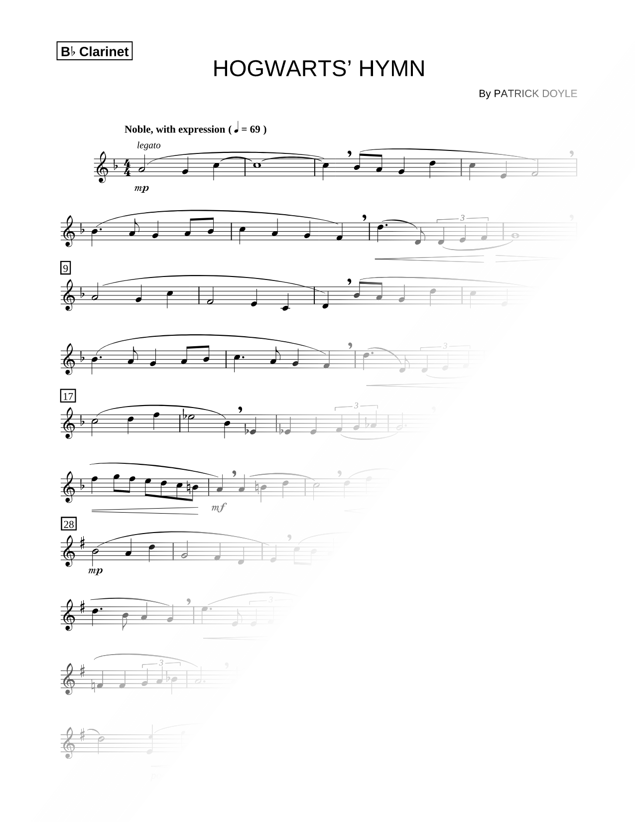 Hogwarts' Hymn