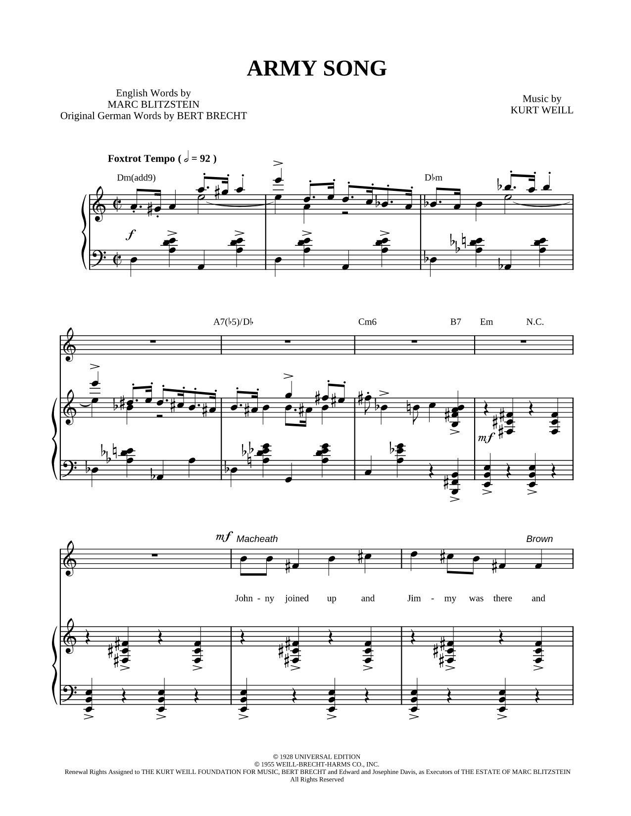 Army Song