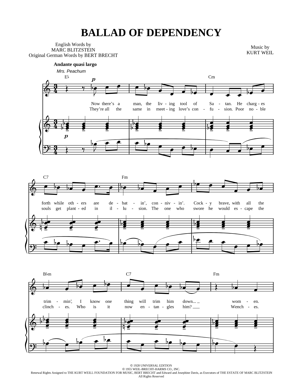 Ballad of Dependency