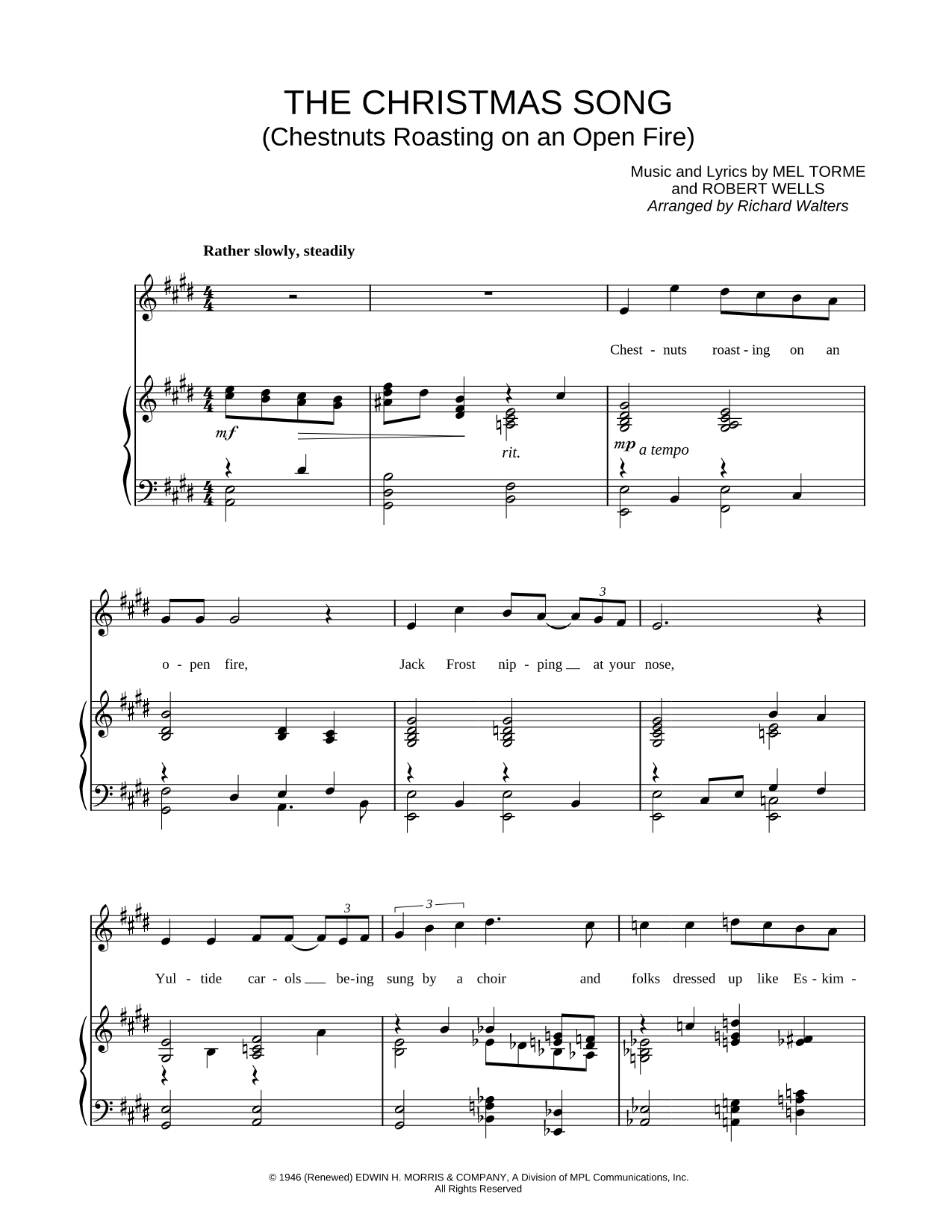 The Christmas Song (Chestnuts Roasting on an Open Fire)