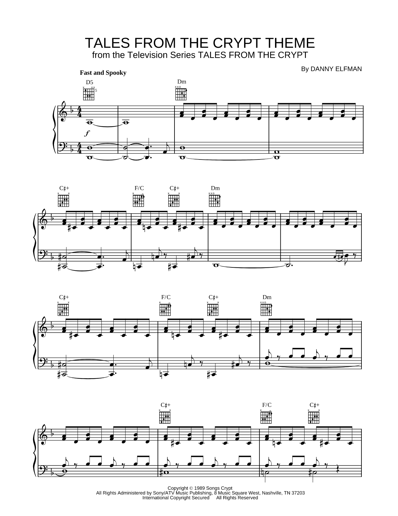 Tales From the Crypt Theme