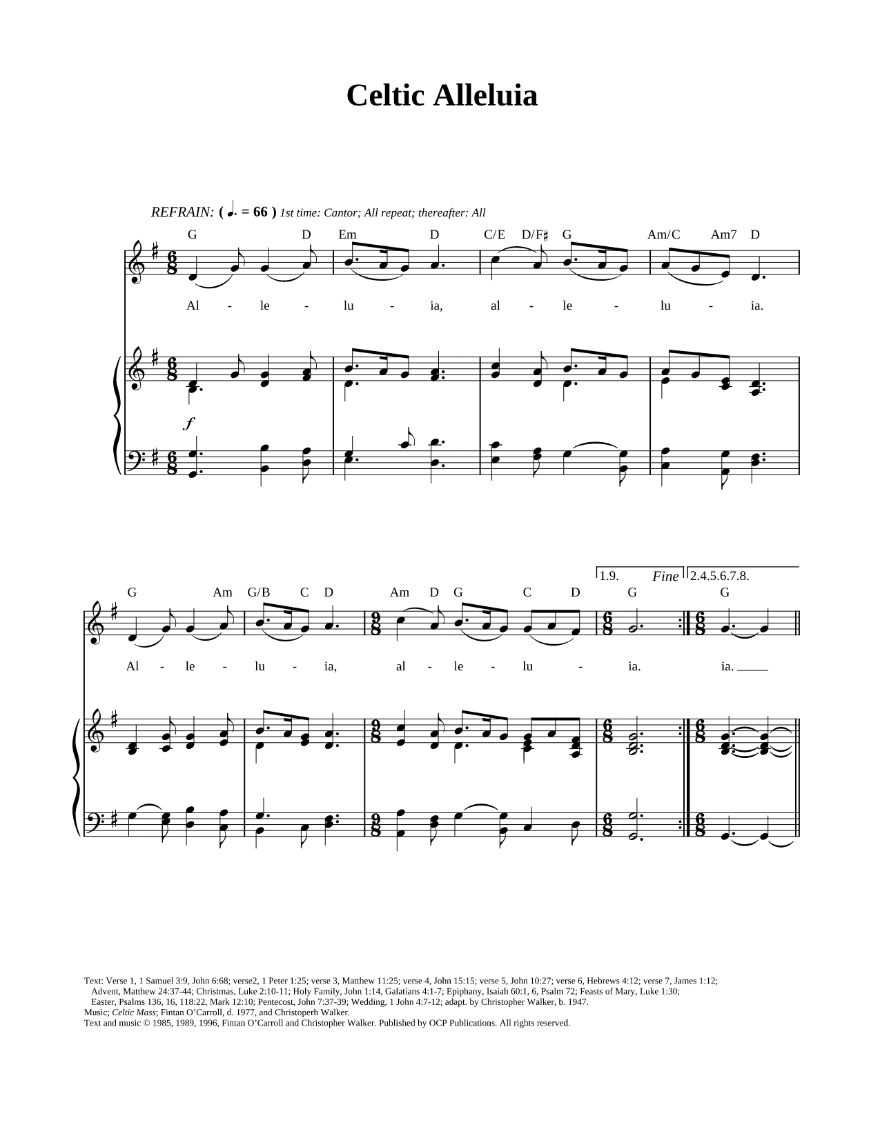 Celtic Alleluia