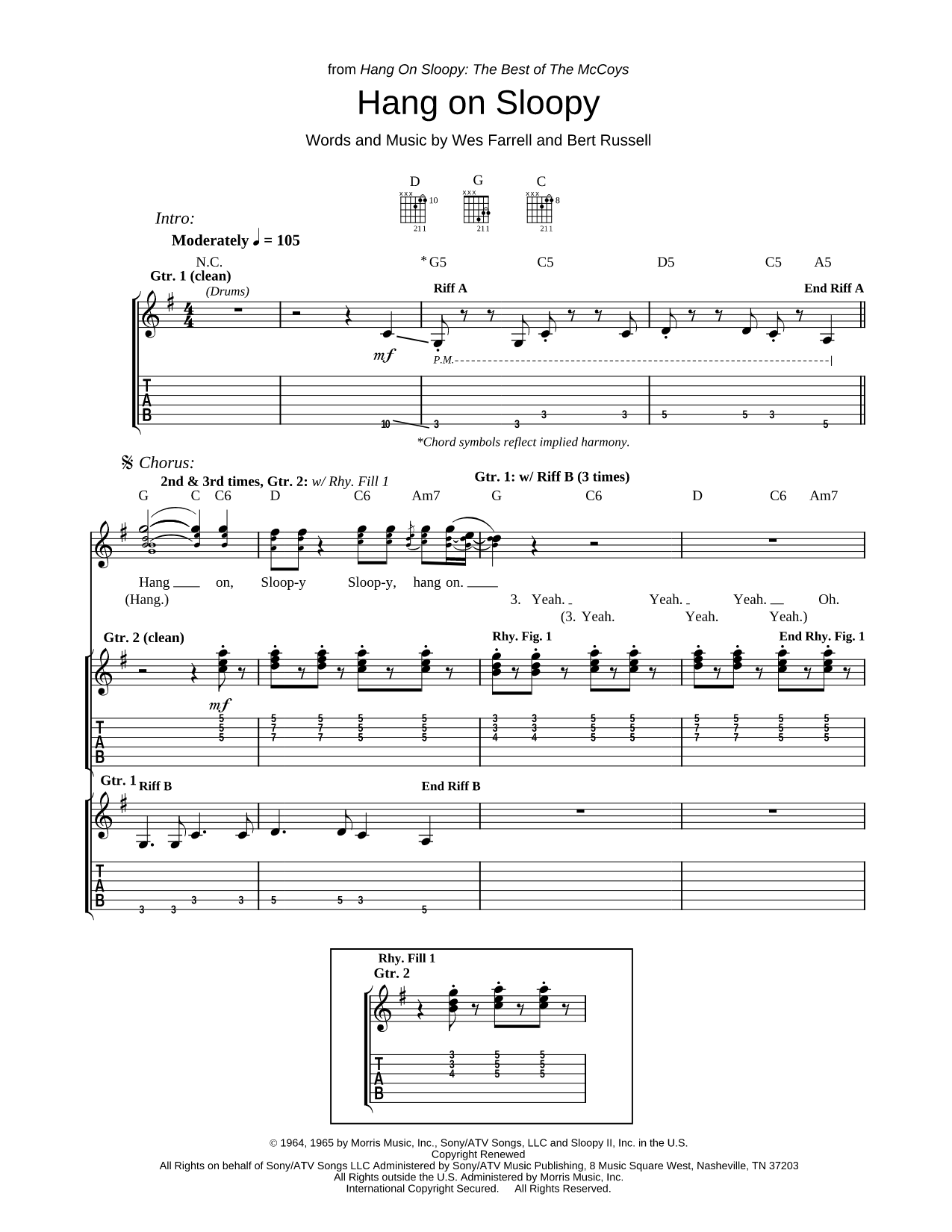 Hang on Sloopy