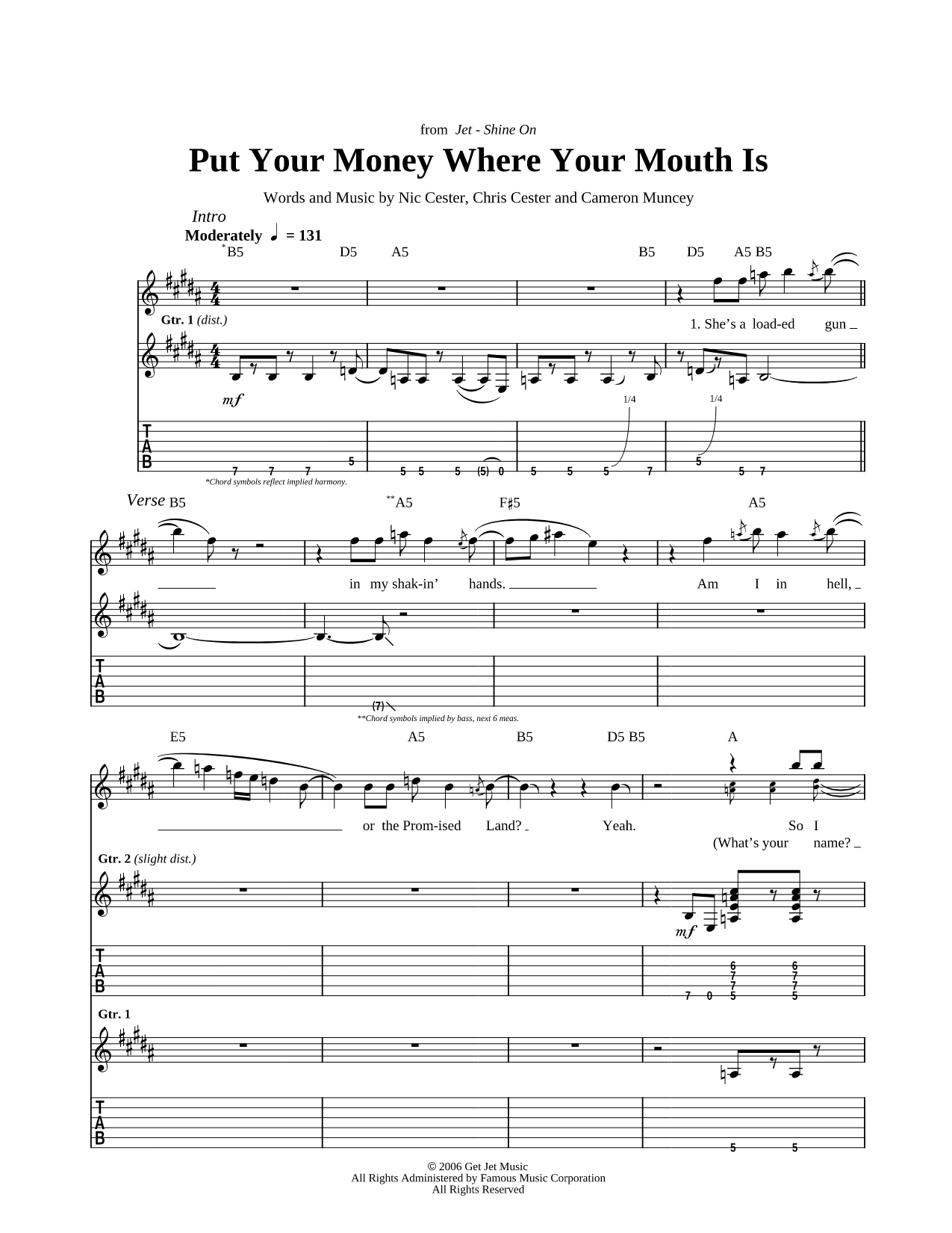 Put Your Money Where Your Mouth Is