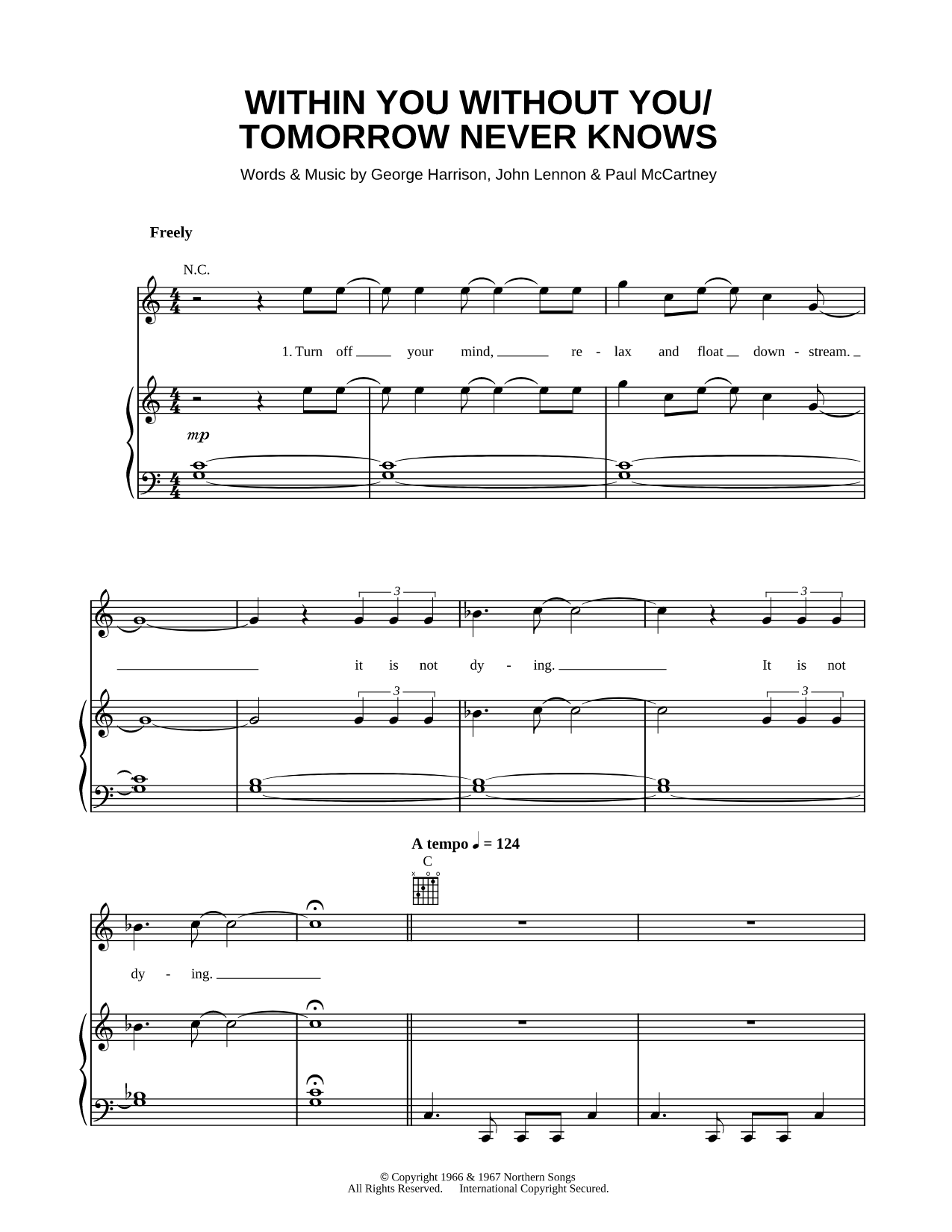 Within You Without You / Tomorrow Never Knows