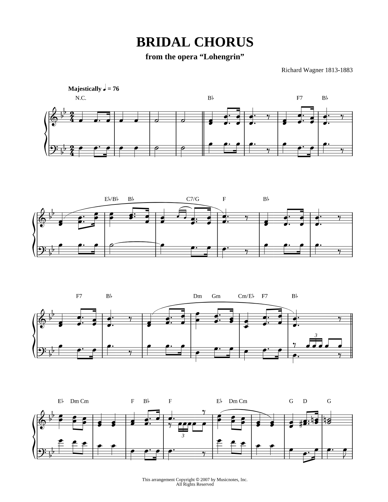 Bridal Chorus