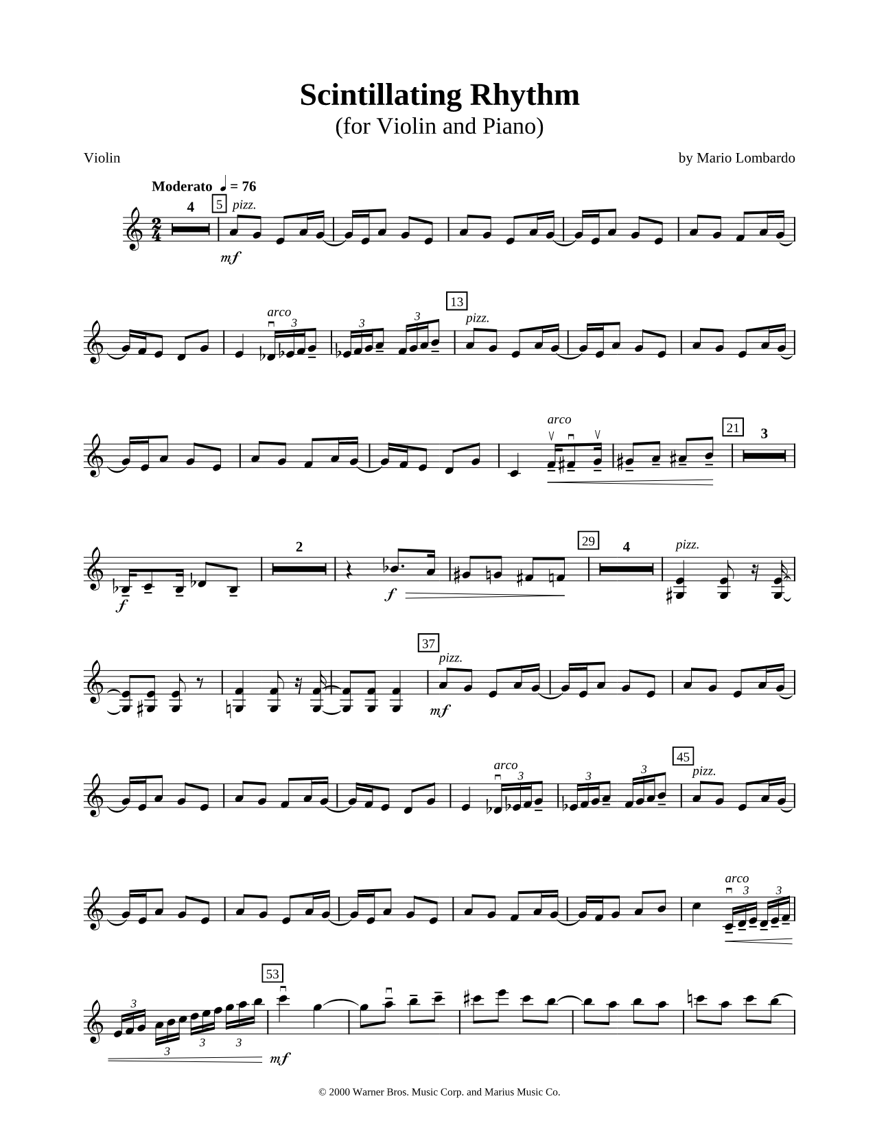 Scintillating Rhythm