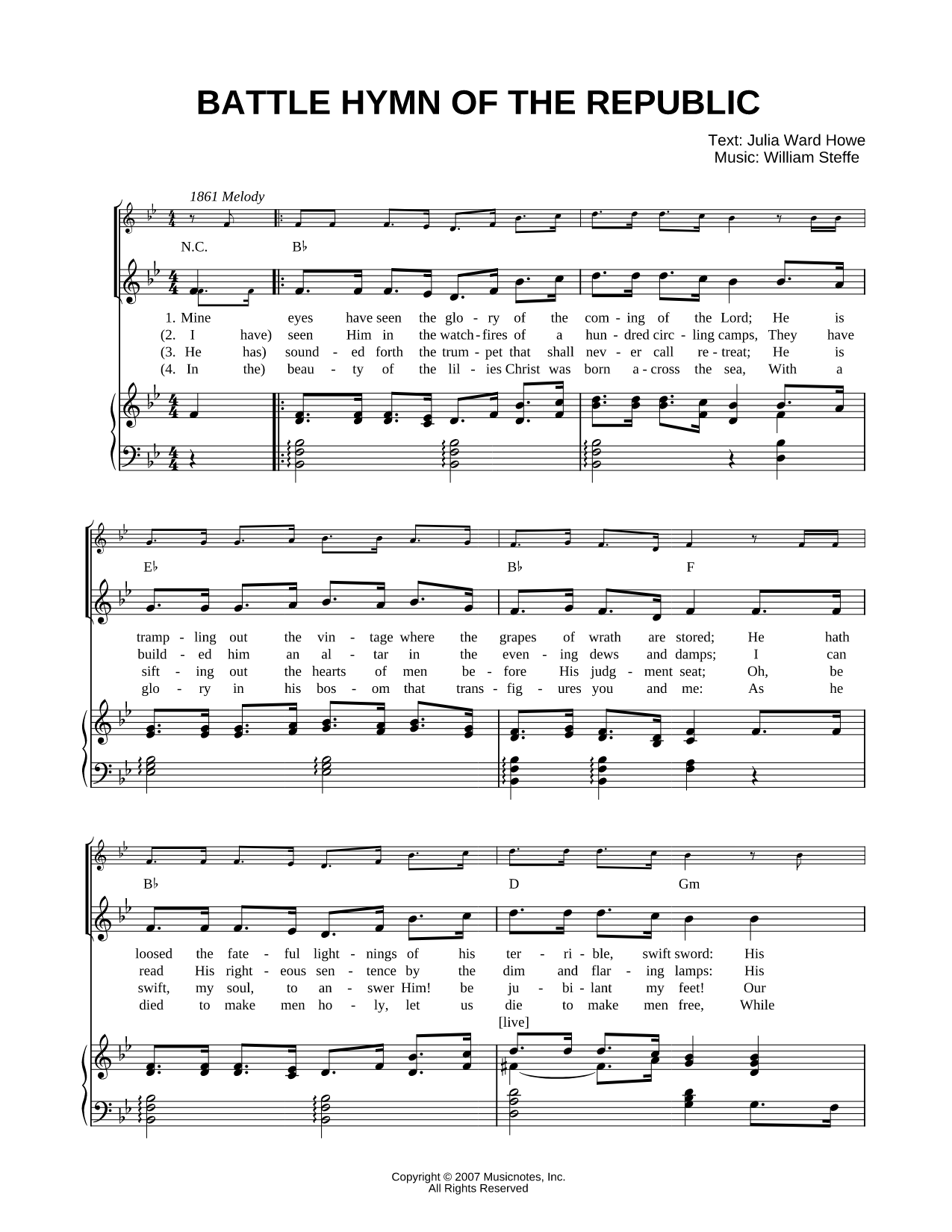 Battle Hymn of the Republic