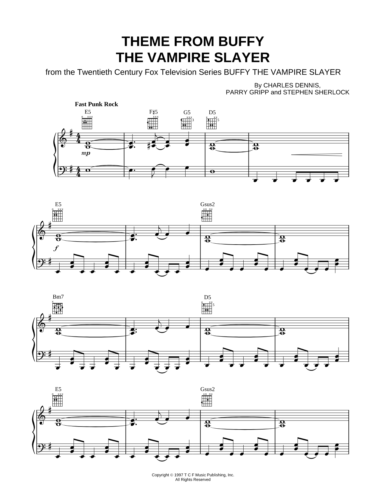 Theme From Buffy the Vampire Slayer
