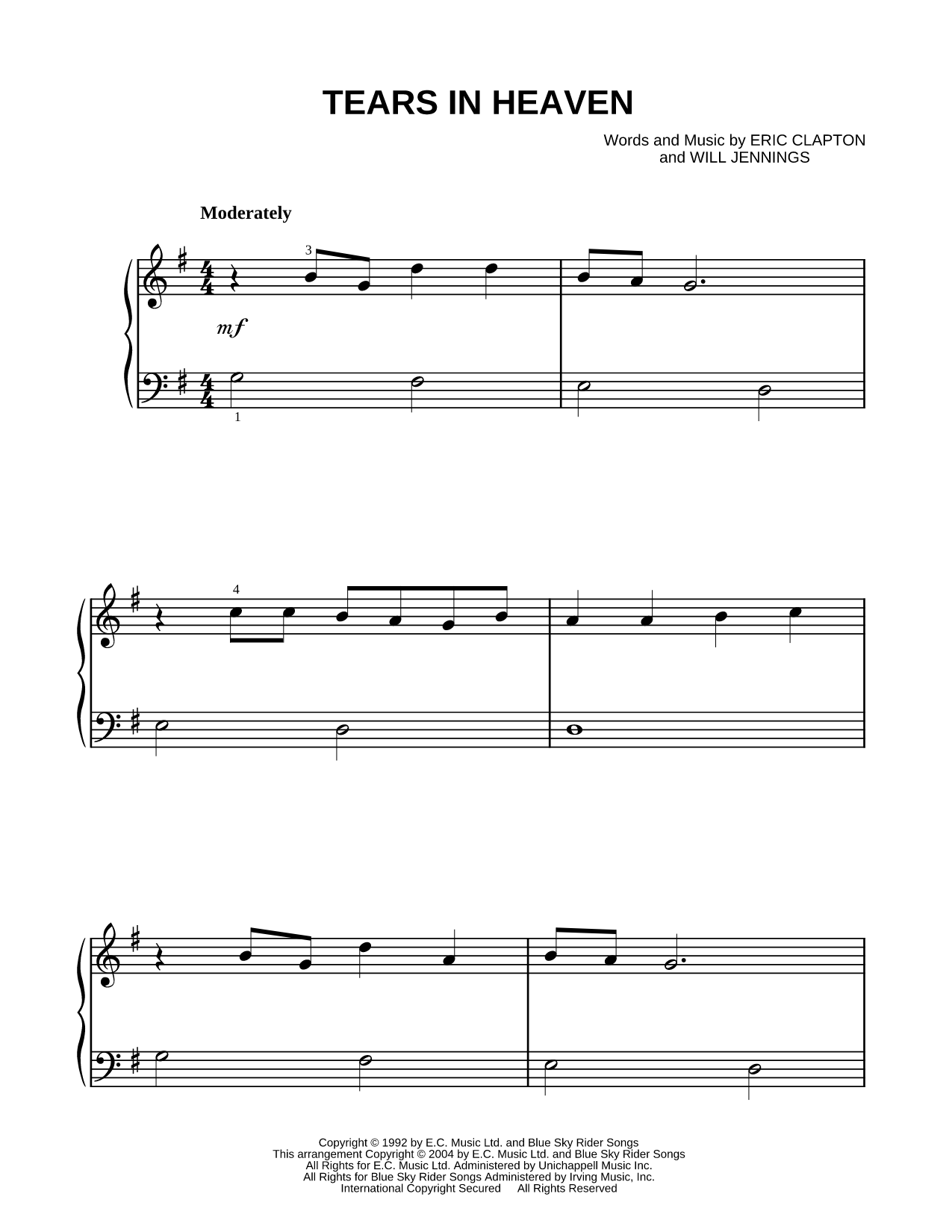 Tears in Heaven