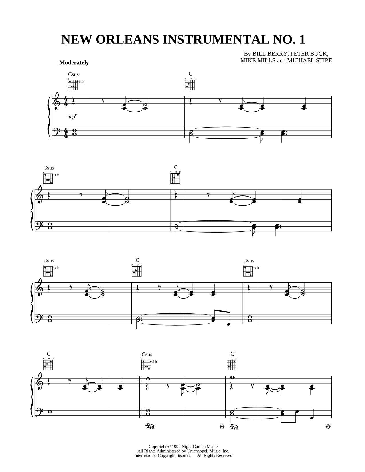New Orleans Instrumental No. 1