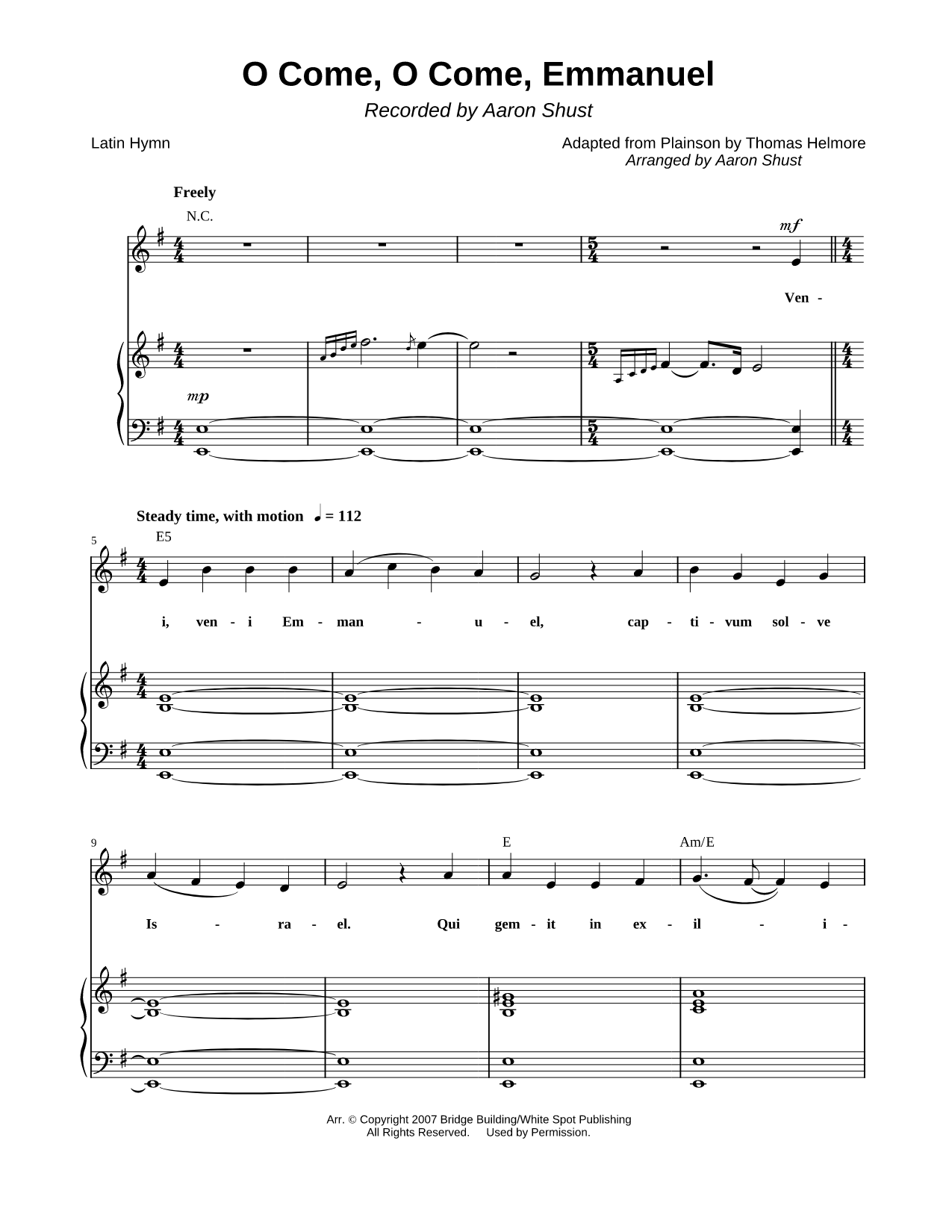 O Come, O Come Emmanuel