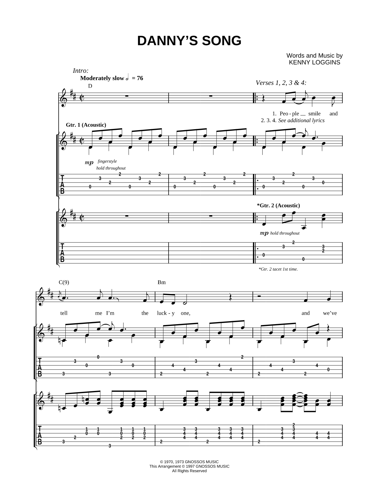 Danny's Song