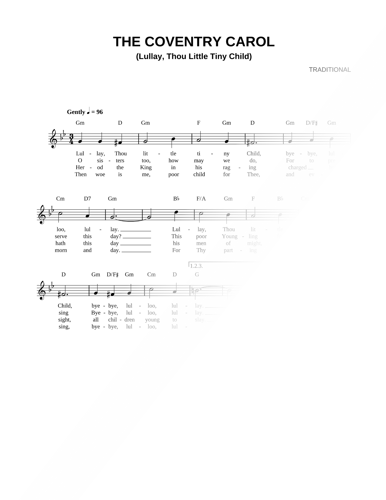 The Coventry Carol