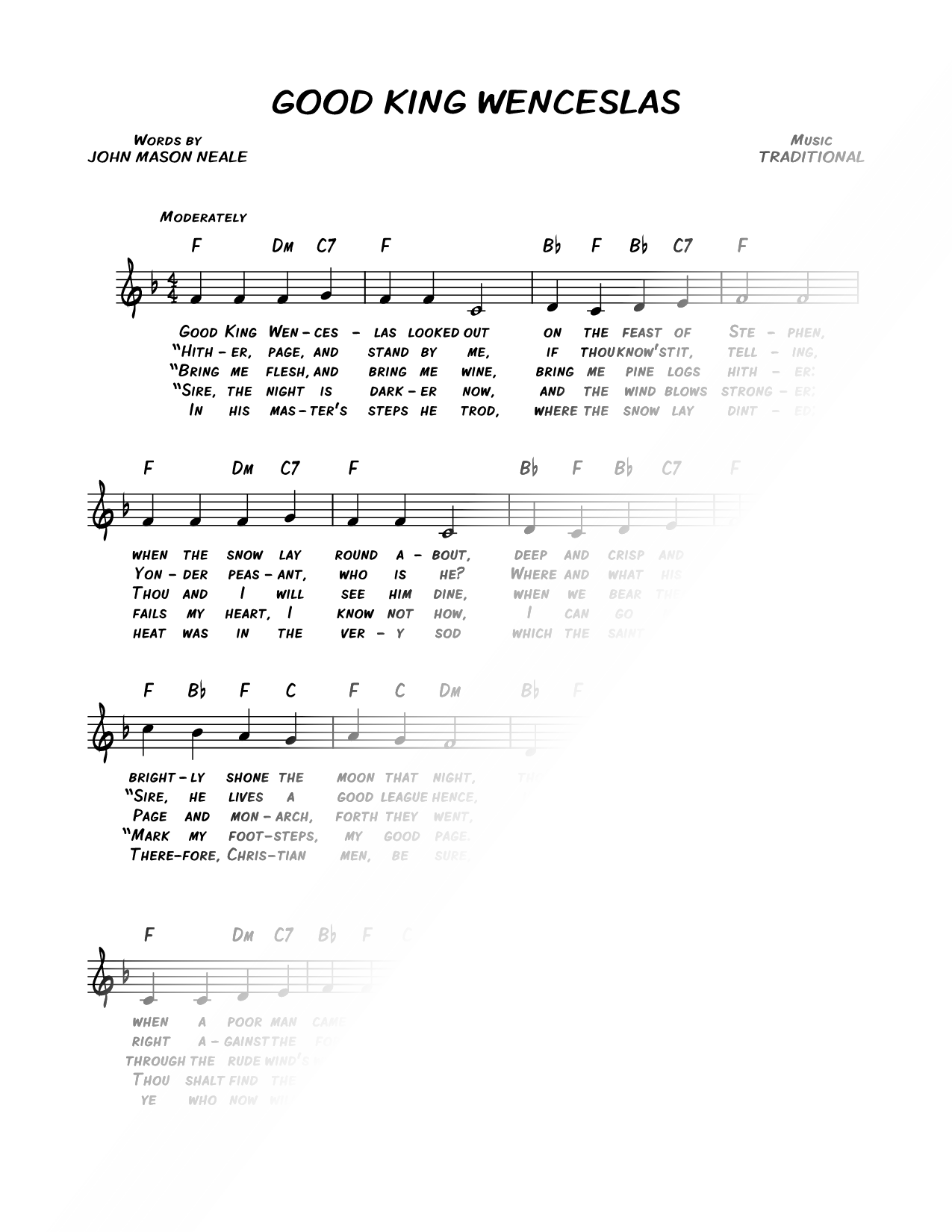 Good King Wenceslas