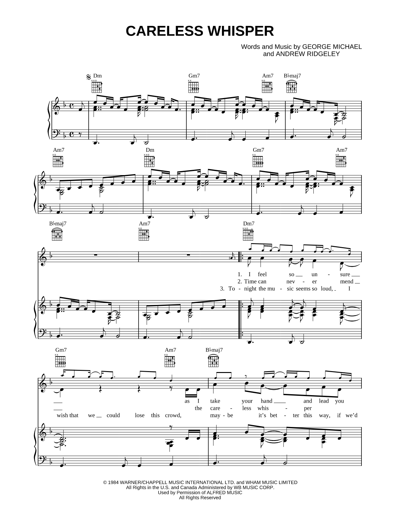 Careless Whisper
