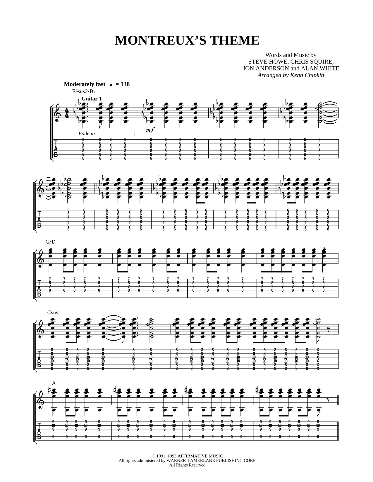 Montreux's Theme