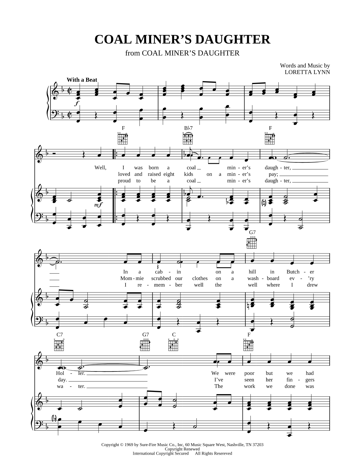 Coal Miner's Daughter