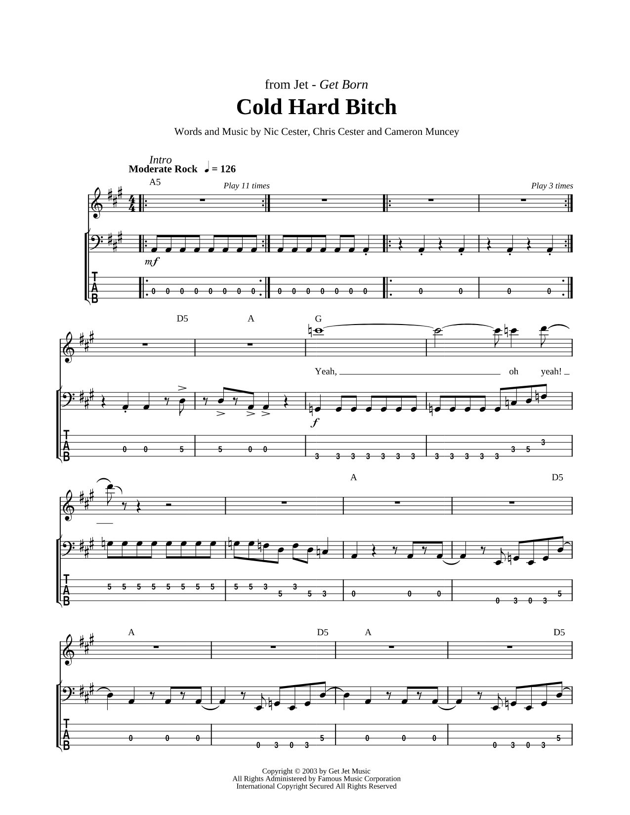 Cold Hard Bitch
