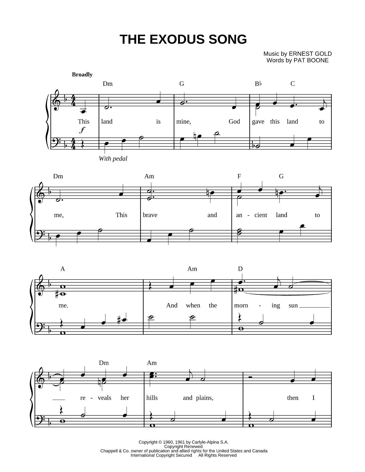 The Exodus Song
