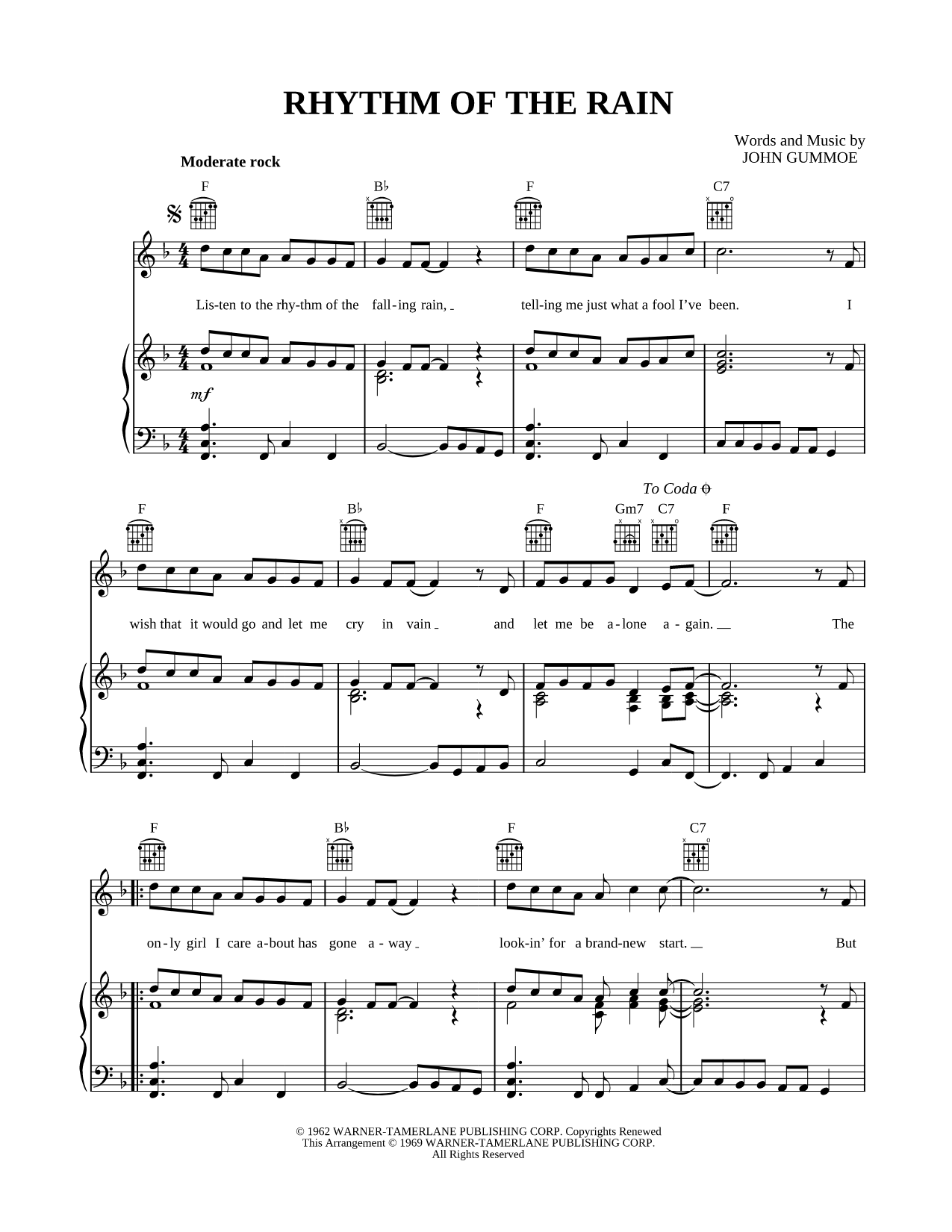 Rhythm of the Rain