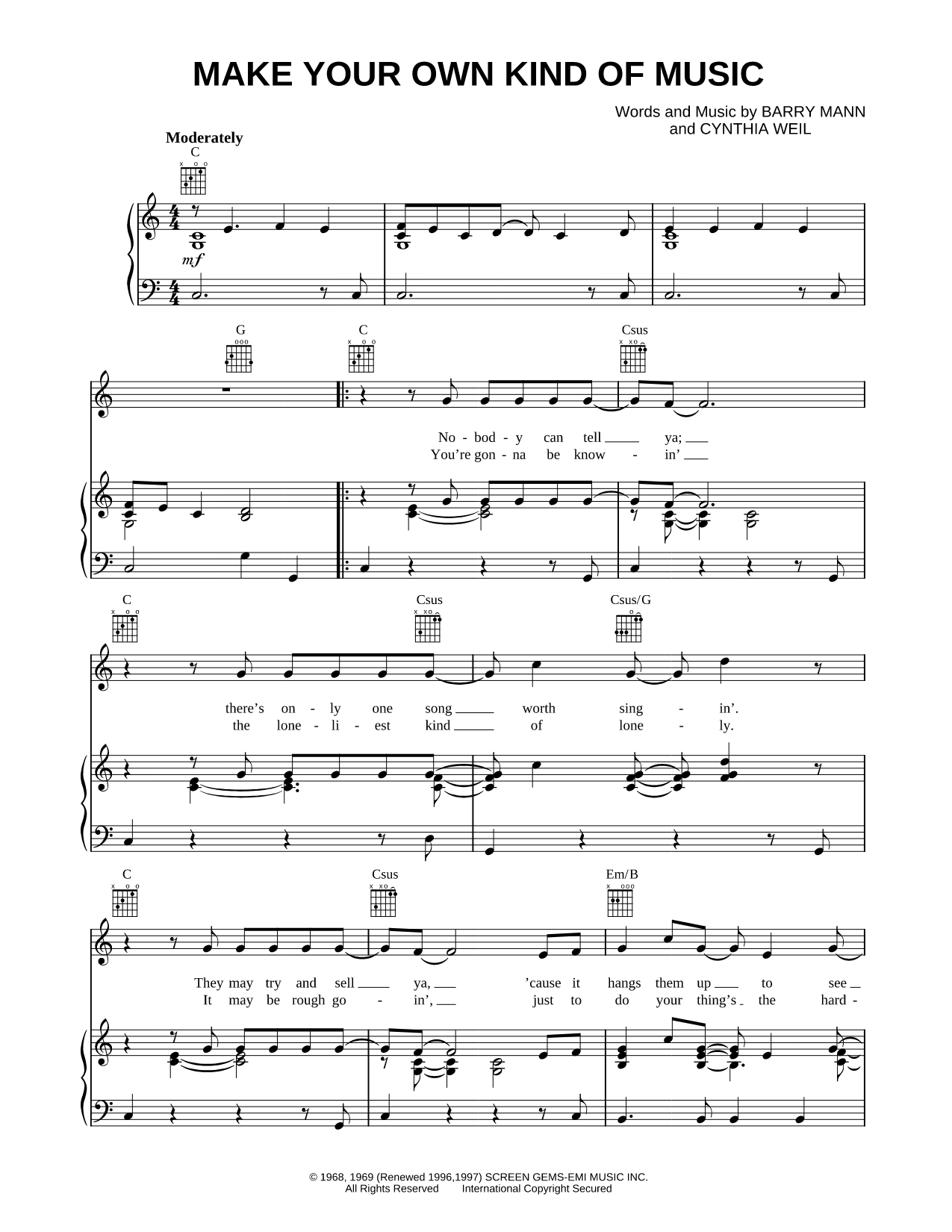 Make Your Own Kind of Music