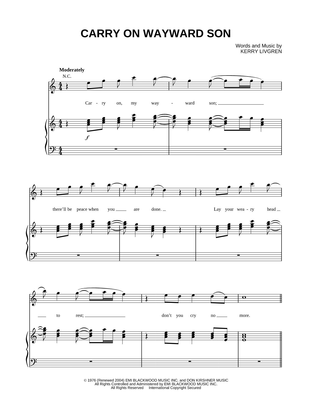 Carry On Wayward Son