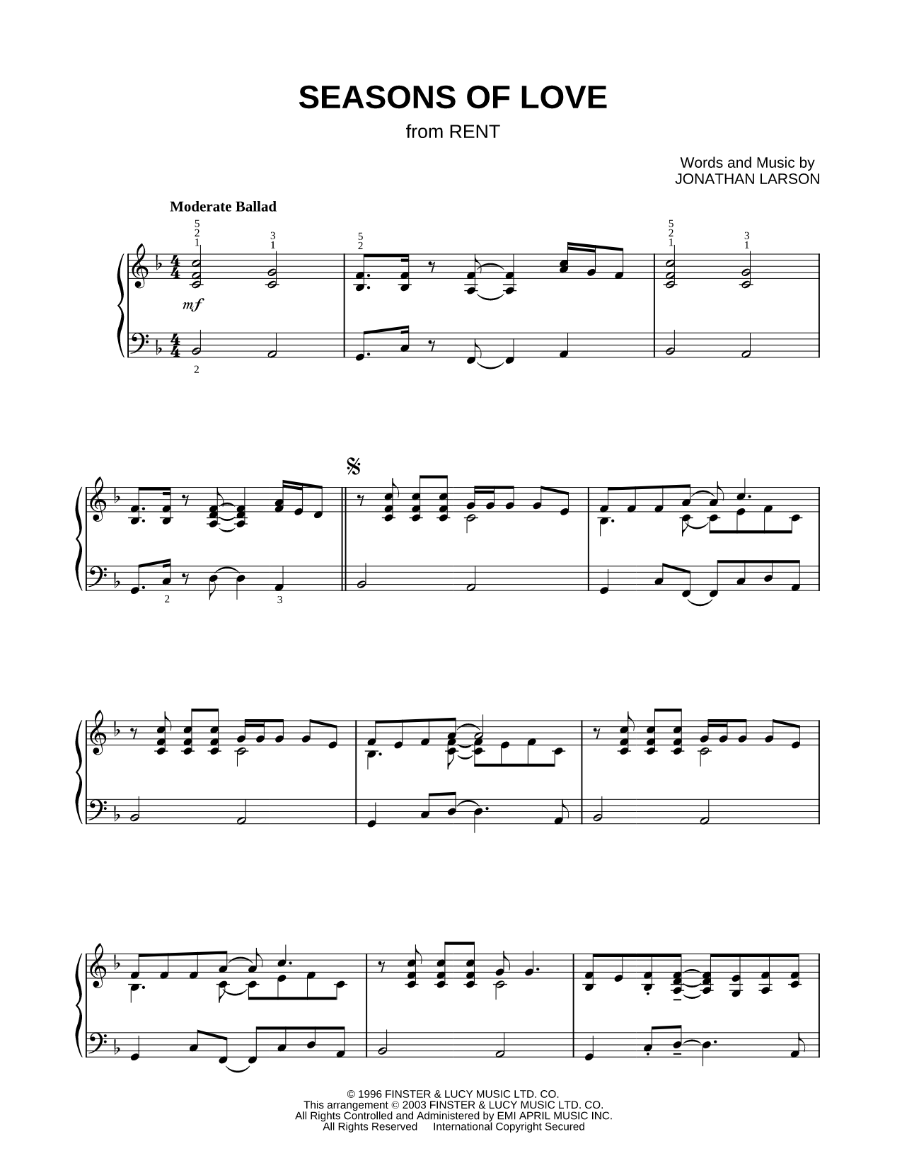 Seasons of Love