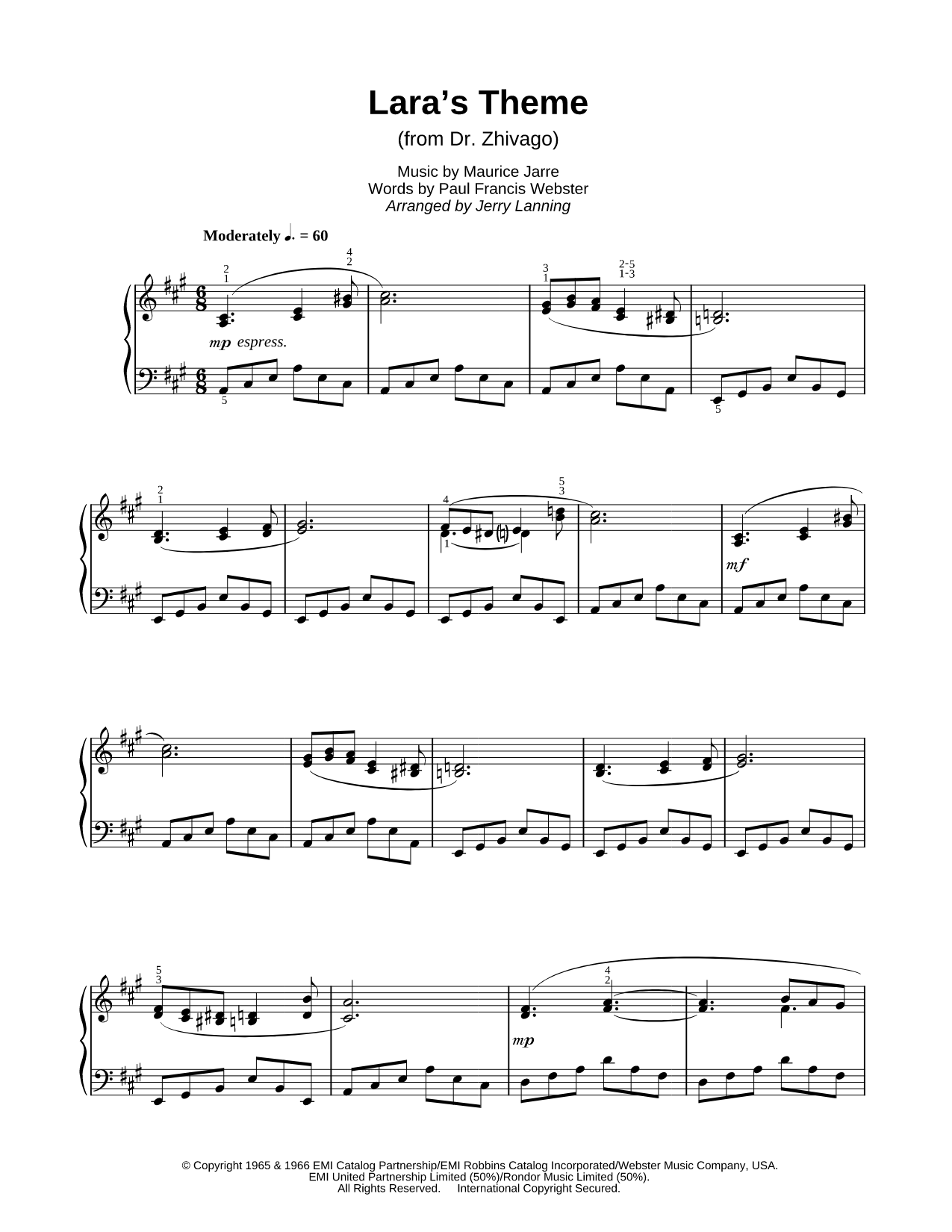 Lara's Theme
